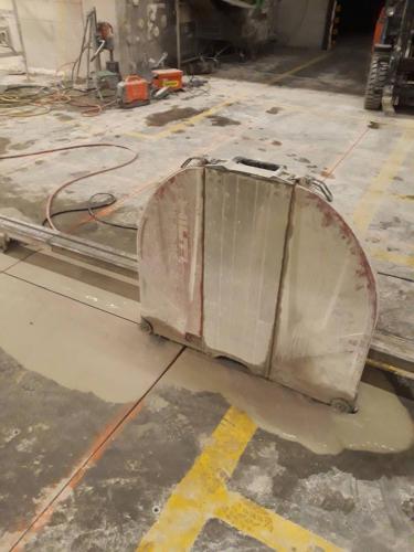 Bonarka ciecie stropu 18