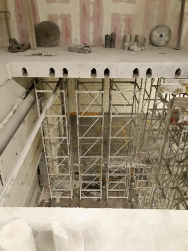 Bonarka ciecie stropu 2