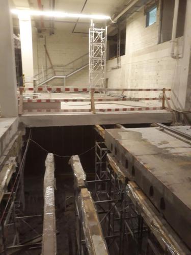 Bonarka ciecie stropu 22