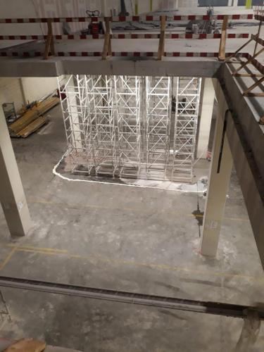 Bonarka ciecie stropu 6