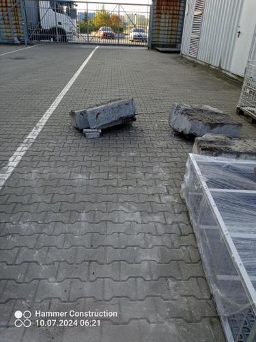 Galeria Bronowice- cięcie stropu